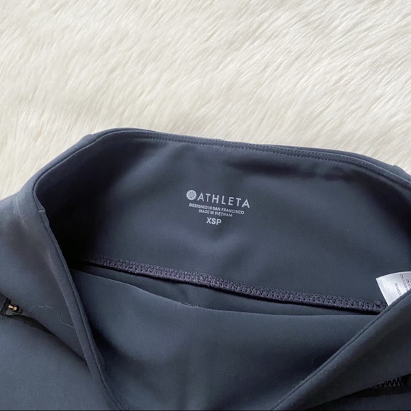 NWT Athleta Stellar Crop Pant In Shale Gray - Picture 6 of 7